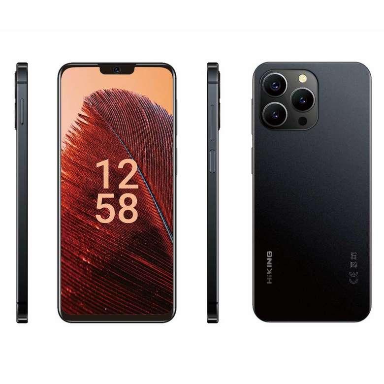 Hiking A43 128 GB 6 GB RAM Cep Telefonu Siyah