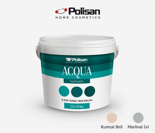 Polisan Acqua İç Cephe Beyaz Plastik Boya