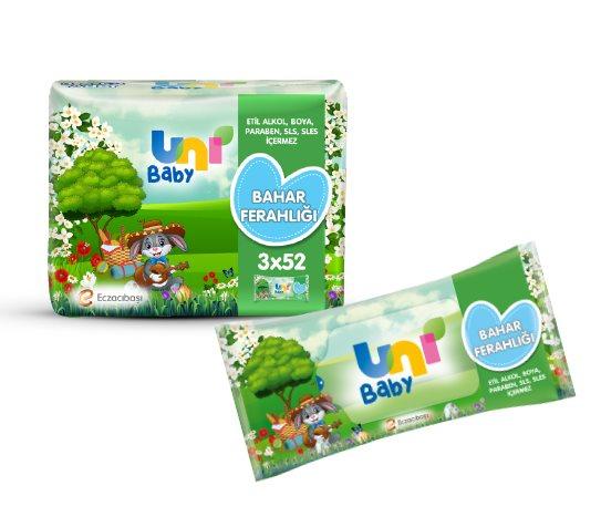 Uni Baby Islak Havlu Bahar Ferahlığı