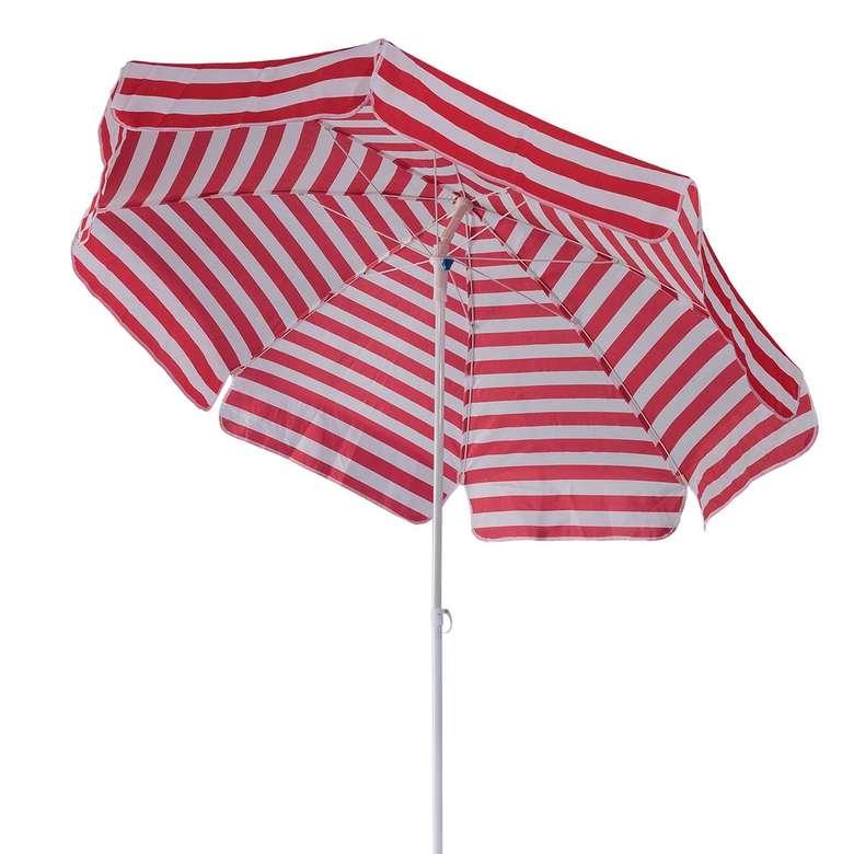Bahçe Plaj Şemsiyesi 200 cm Kırmızı