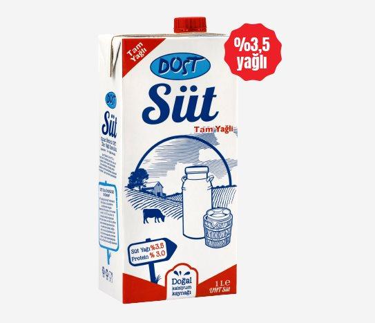 Dost Tam Yağlı Süt