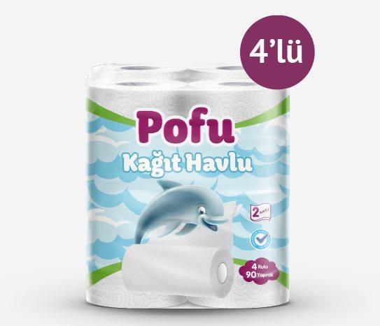 Pofu Kağıt Havlu 2 Katlı