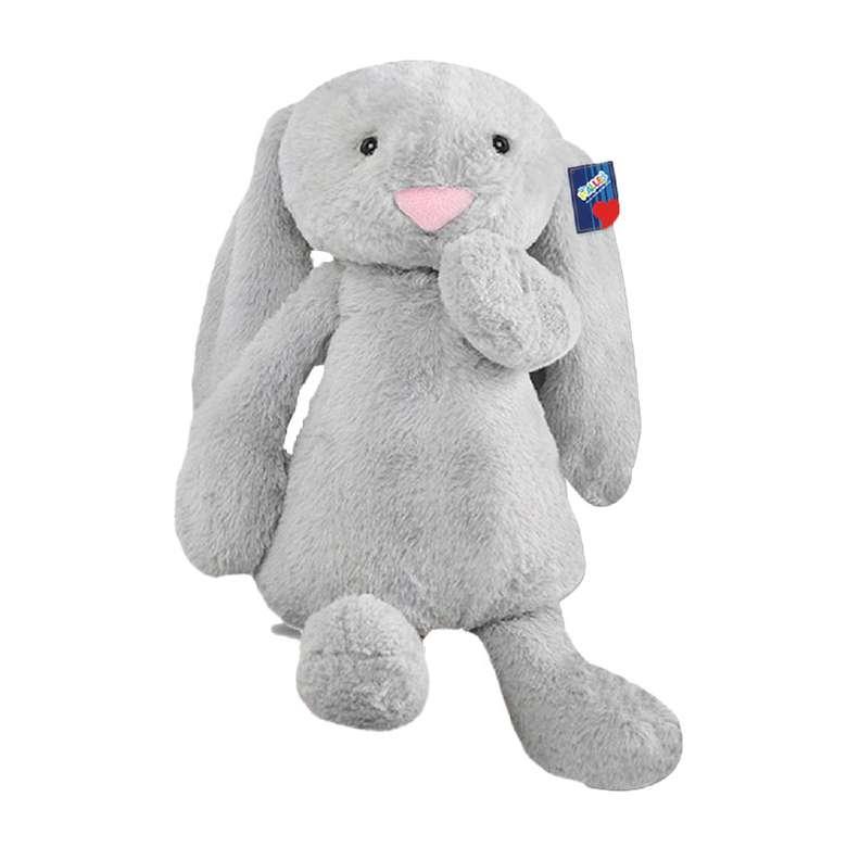 Oyuncak Peluş Tavşan 45 Cm Gri