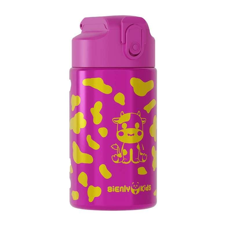Pipetli Çelik Matara 500 ml Mor