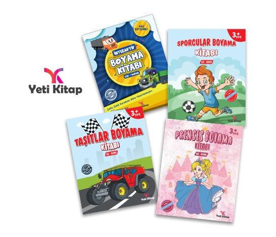 Yeti Kitap Boyama Kitapları
