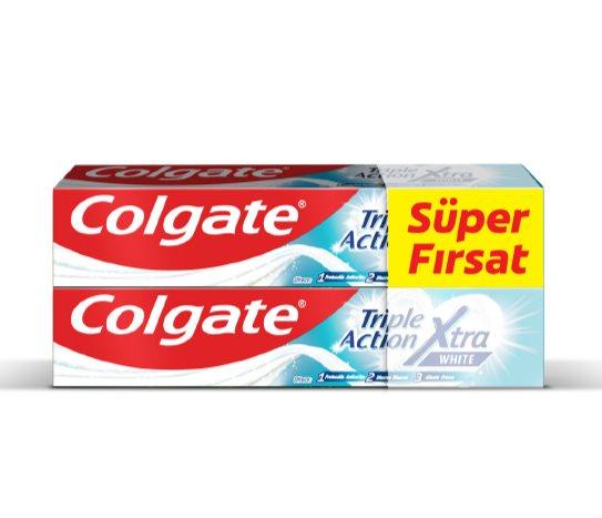 Colgate  Diş Macunu  Üçlü Etki  Ekstra Beyazlık