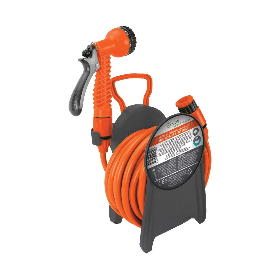 Kiwi KGHS406 Mini Taşınabilir Hortum Makarası Seti