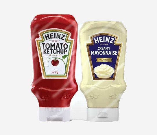 Heinz Ketçap 570g &Mayonez 400g Set