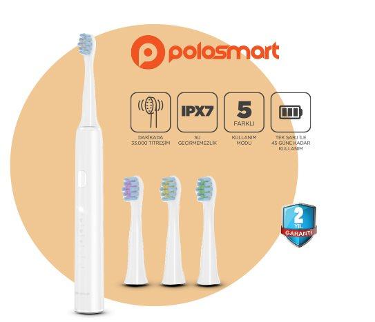 Polosmart 4 BAŞLIKLI ŞARJLI DİŞ FIRCASI PBS514