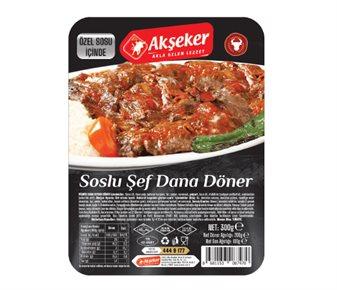 Akşeker Soslu Dana Döner
