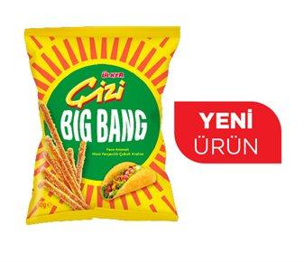 Ülker Çizi Big Bang Taco Aromalı Mısır Parçacıklı Çubuk Kraker