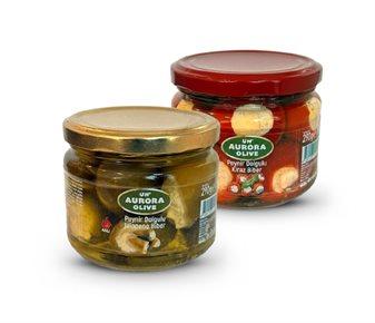 Un’aurora Olive Peynir Dolgulu Biber Turşusu Çeşitleri