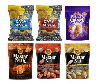 KARA SEVDA-MASTER CRUNCH-MASTER NUT KURUYEMİŞ ÇEŞİTLERİ