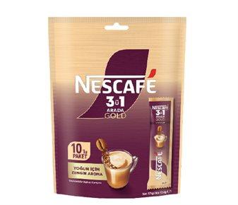 Nescafe Karışım Kahve Gold 3'ü 1 Arada 10'lu