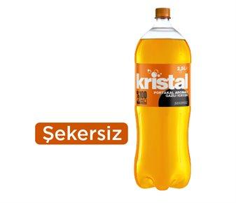 Kristal Portakal Aromalı Gazlı İçecek