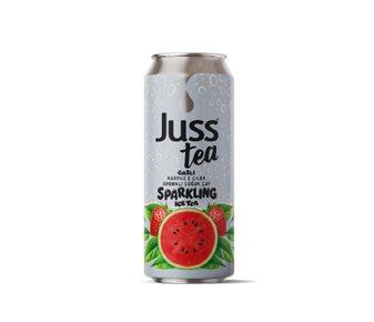 Jusstea Karpuz Çilek Aromalı Gazlı Soğuk Çay