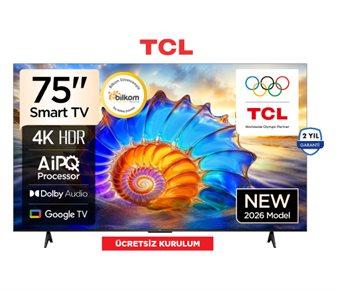 TCL 75 İNÇ 4K ULTRA HD GOOGLE TV 75V6D