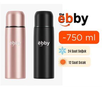THE EBBY ÇELİK RENKLİ TERMOS
