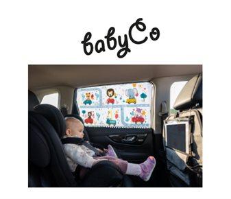 BABYCO ARAÇ İÇİ BASKILI BEZ GÜNEŞLİK