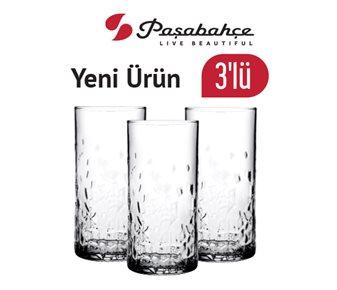 PAŞABAHÇE GLACIS MEŞRUBAT BARDAĞI ~ 420 cc