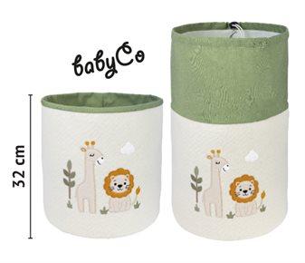 BABY CO Keçe Nakışlı Organizer Sepet