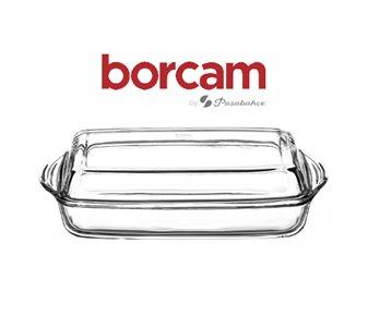 BORCAM CAM KAPAKLI TENCERE