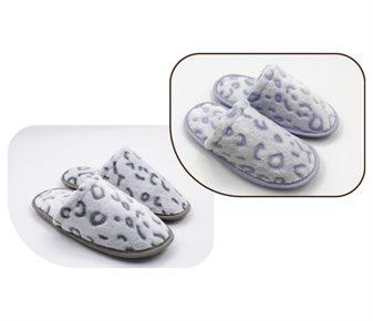 Leopar Desenli Terlik
