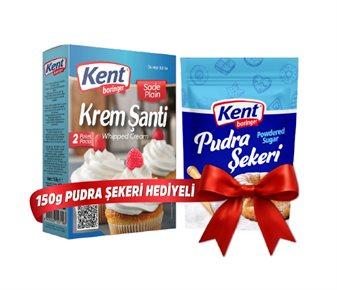 Kent Boringer Krem Şanti 150 g & Pudra Şekeri 150 g