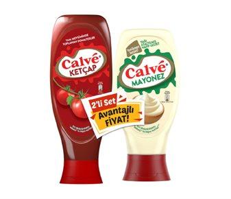 Calve Ketçap 610 g + Mayonez 380 g Set
