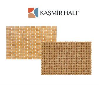 KAŞMİR HALI BAMBU BANYO PASPASI 40X60 CM