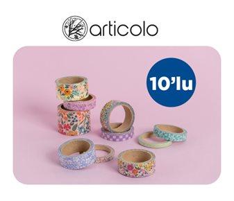 ARTİCOLO RENKLİ/DESENLİ BANT SETİ