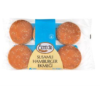 Ekmecik Susamlı Hamburger Ekmeği