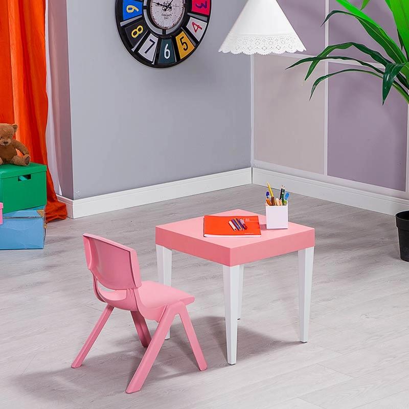 Modalife Junior Çocuk Aktivite Masa Takımı 1 Sandalye + 1 Kare Masa