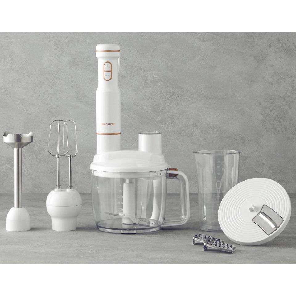 English Home Multi Blender Seti Beyaz Bakır