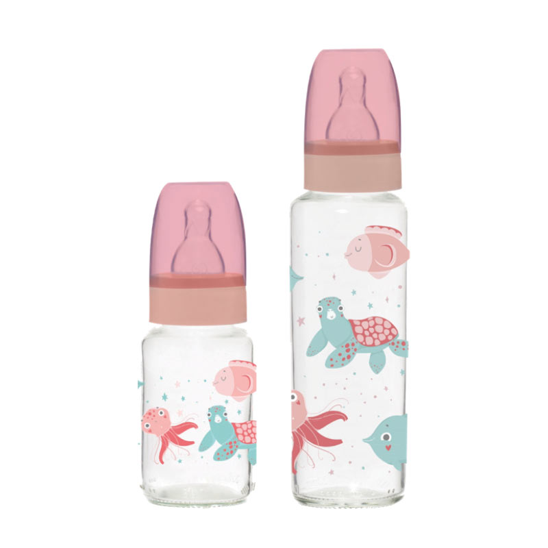 herevin-cam-biberon-seti-2li-125250-ml-pembe