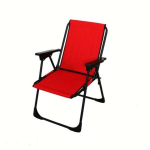 A101 Lüks Katlanabilir Plaj Piknik Sandalyesi Kırmızı Yorumları ve Özellikleri