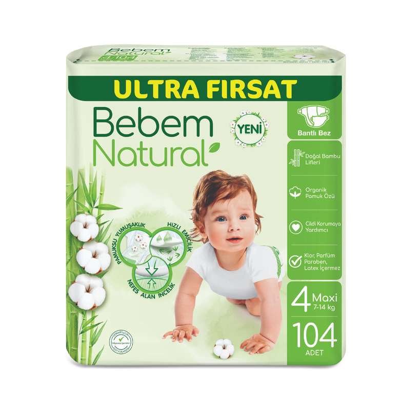 bebem-natural-bebek-bezi-no4-maxi-104-adet