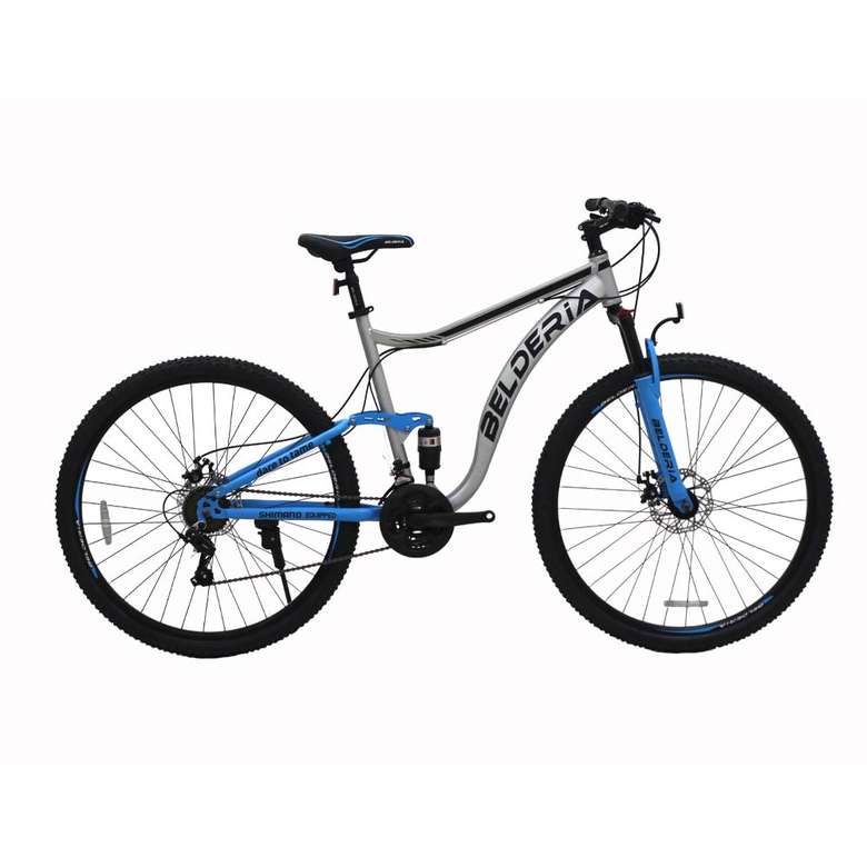 A101 Belderia 29 Jant Çift Amortisörlü Bisiklet Gri Mavi Fiyatı ve Yorumları