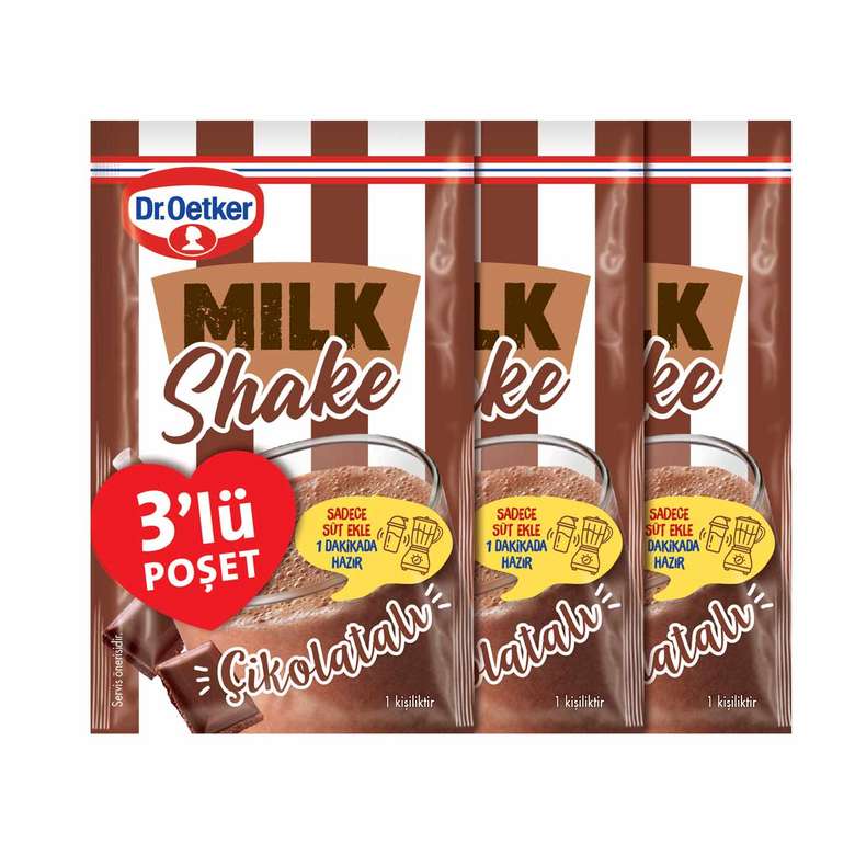 A101 Dr. Oetker Toz İçecek Milkshake Çikolatalı 69 G Yorumları ve Özellikleri