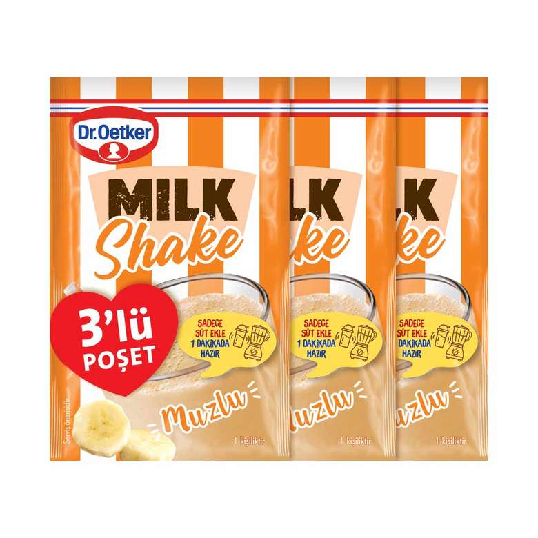 A101 Dr. Oetker Toz İçecek Milkshake Muzlu 69 G Yorumları ve Özellikleri