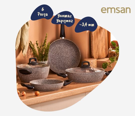 Bim Emsan Granit Tencere Seti Yorumları ve Özellikleri emsan-granit-tencere-seti
