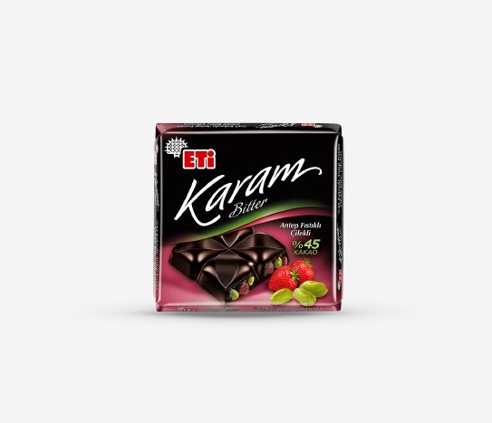 Bim Eti Karam  Antep Fıstıklı Çilekli Bitter Çikolata Yorumları ve Özellikleri eti-karam-antep-fistikli-cilekli-bitter-cikolata